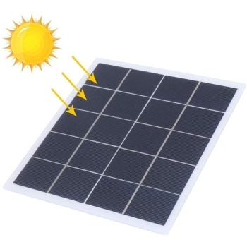 Przenośny panel słoneczny z polikryształu 4W 5V [12200000205]